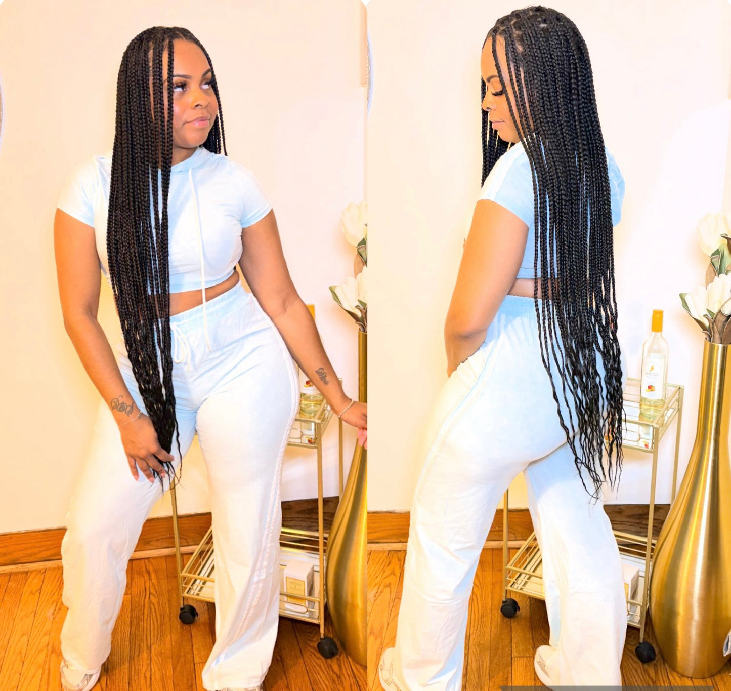 2pc Baby Blue Set