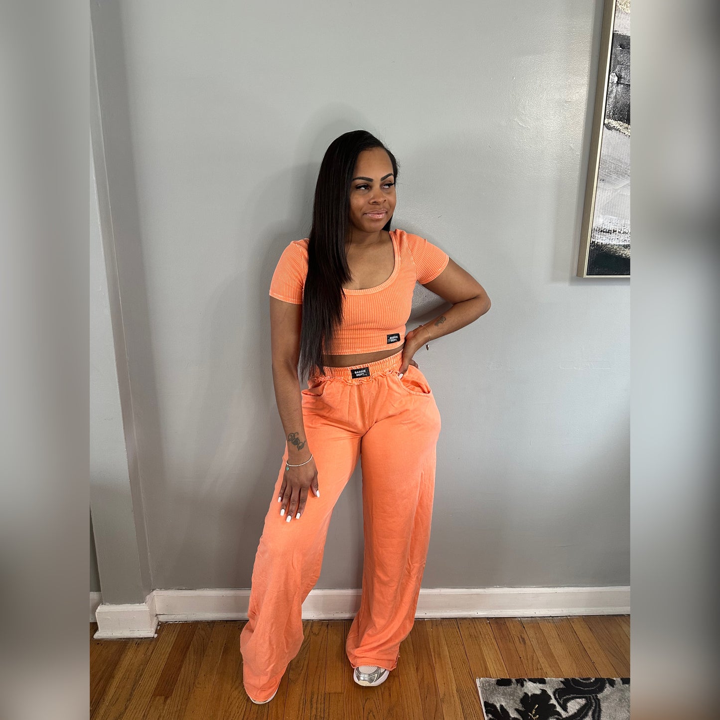 ORANGE WASHED SET