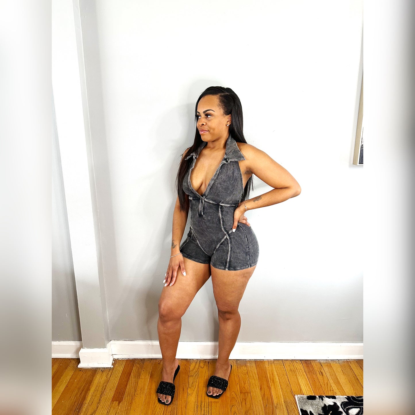 Baddie Romper